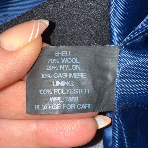 kors michael kors colour block wool-cashmere blend jacket - size 6 - Picture 8 of 8